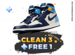 Clean Sneaker 3 free 1 từ 7-12/11/2021